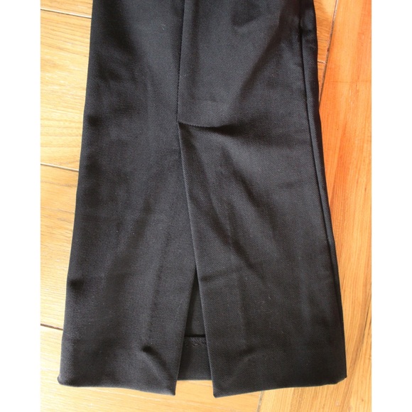 Zara NWT Black Pants with Vented Back Hem XL - Picture 13 of 14